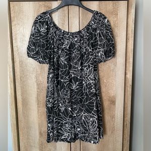 a.n.a A-Line Short Sleeve Dress